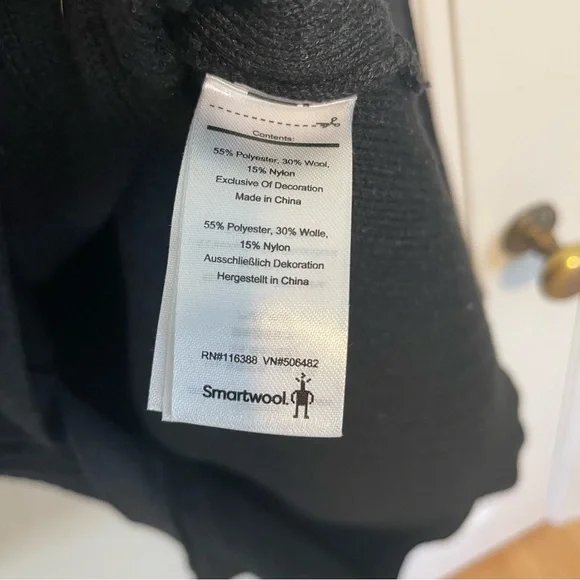 Smartwool Women's Shadow Pine Ribbed V-Neck Sweater Size Small - Picture 7 of 7